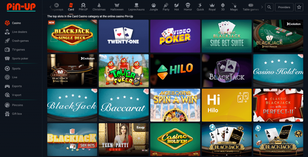 pin up casino game online